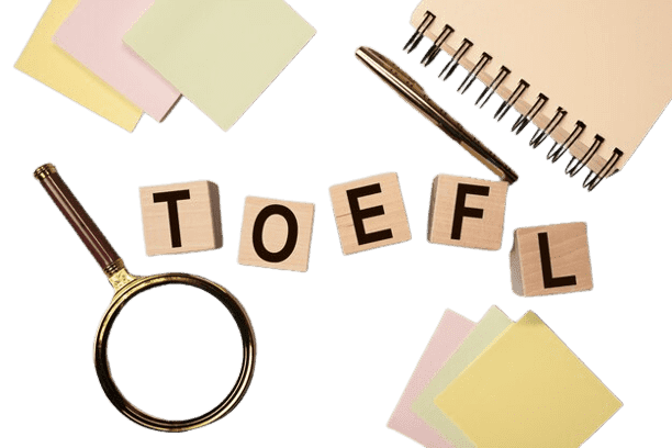 TOEFL English test