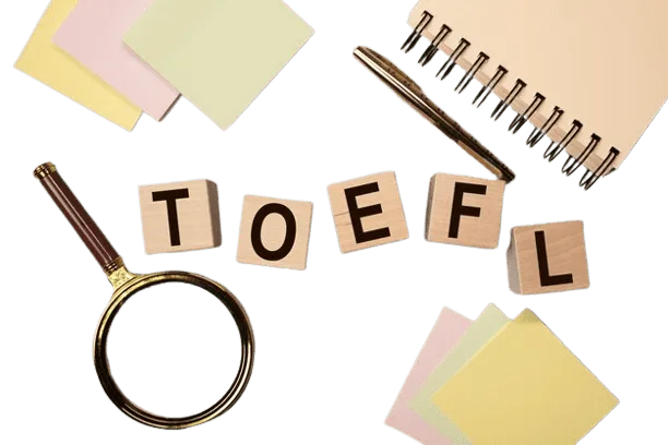 TOEFL English test