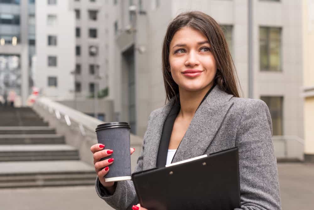 Girl Studying in Italy